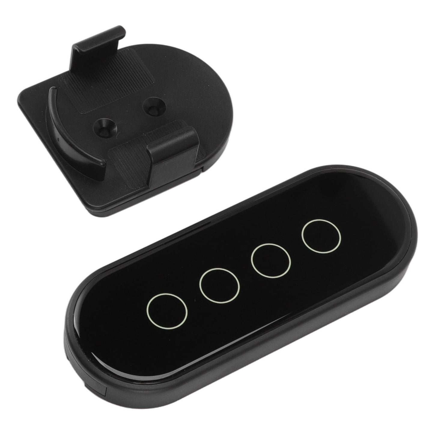 Wifi Wireless Smart Button for ZigBee for TUYA 4 Buttons 3 Way Remote Control for Home Black