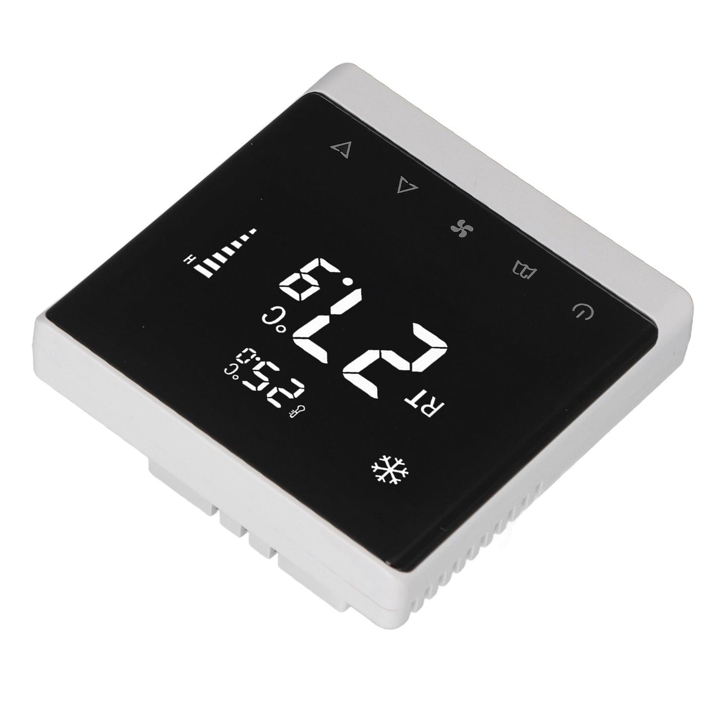 Air Conditioning Fan Thermostat Home Touchscreen Thermostat Panel Temperature Controller DC Brushless 180‑260V
