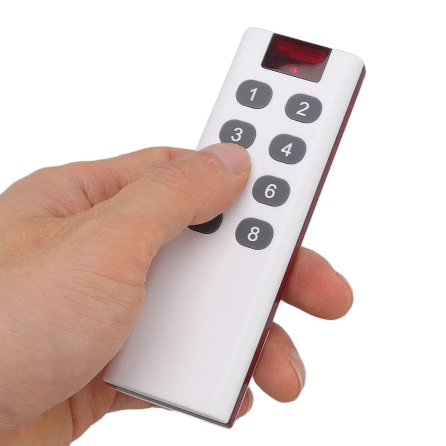 433MHZ Universal Wireless Learning Code Digital Remote Controller Transmitter High Power 1000m Remote Control 8 Keys