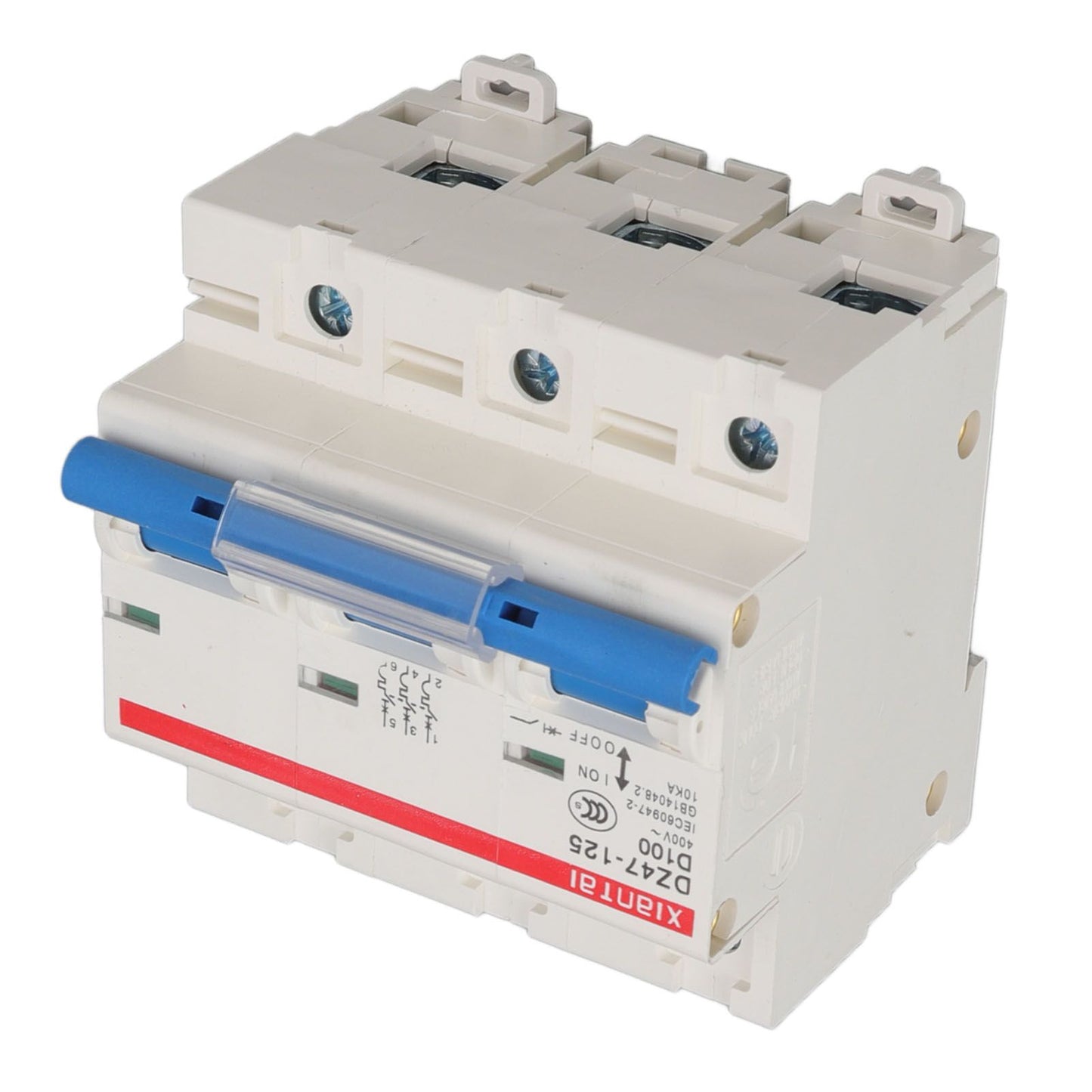 Mini Circuit Breaker 3P 100A 400V High Safety Overload Protection Miniature Circuit Breaker for Home Industry