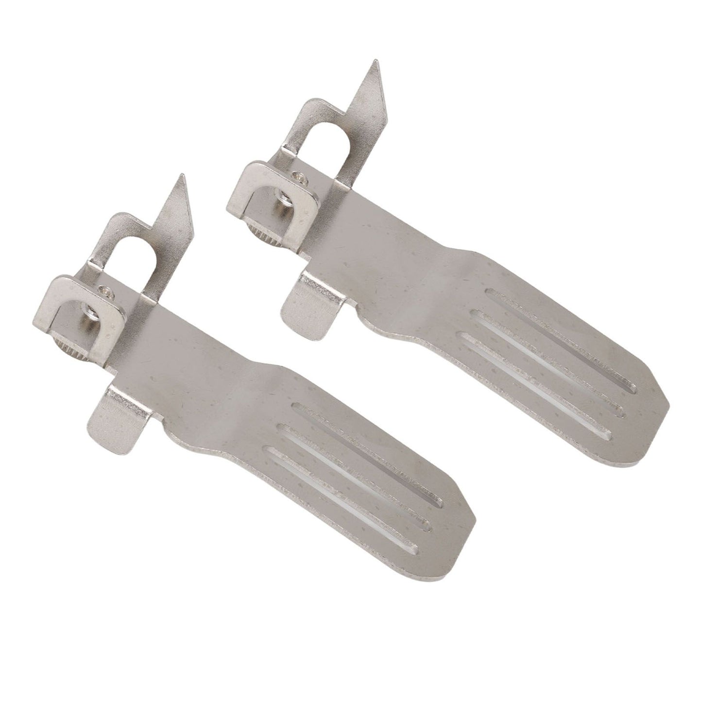 2PCS Measuring Tape Clip Aluminium Alloy with Three Installation Slots Measuring Tape Holder for Woodworking