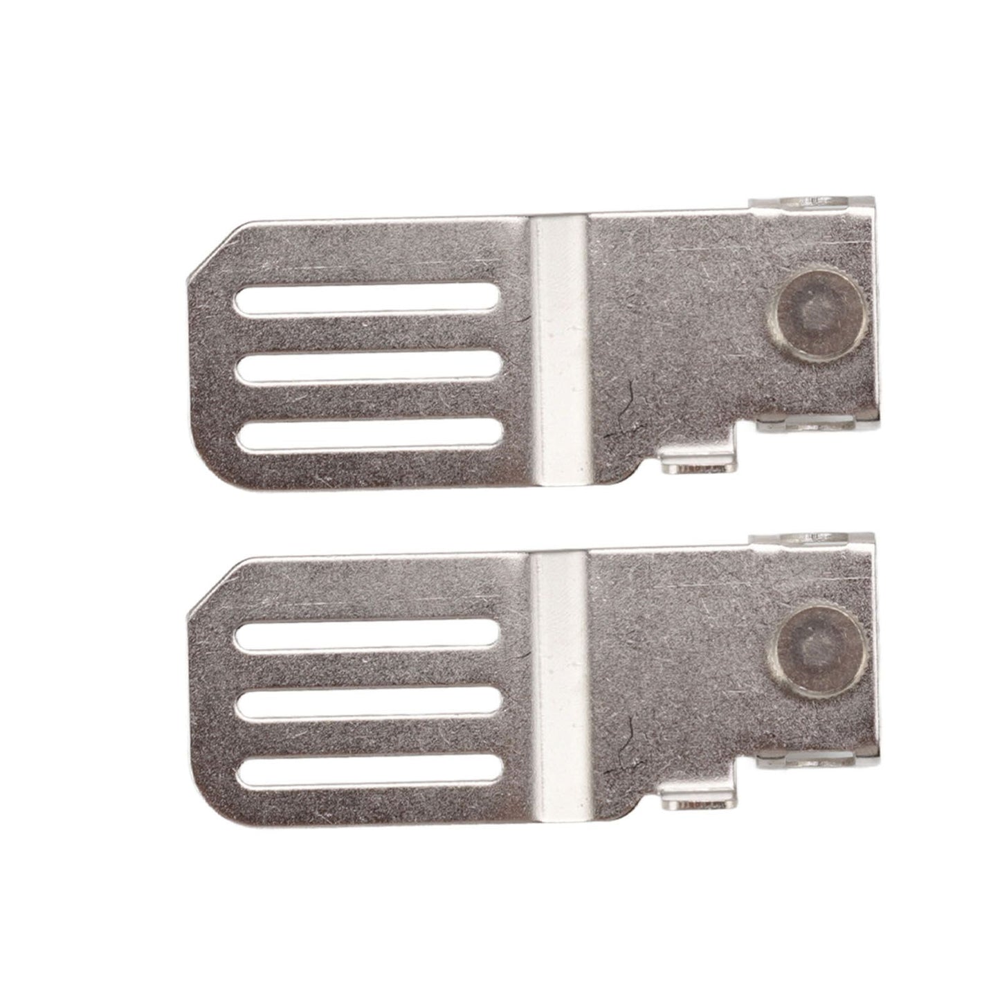 2PCS Measuring Tape Clip Aluminium Alloy with Three Installation Slots Measuring Tape Holder for Woodworking