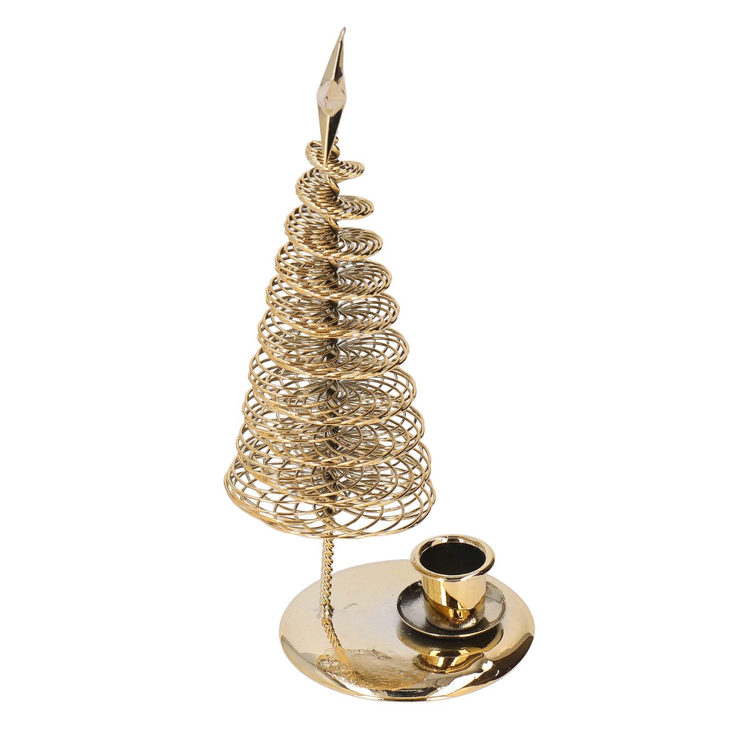 Metal Pine Tree Christmas Tree Tealight Candle Holder Candlestick Ornaments Arab Home Decoration