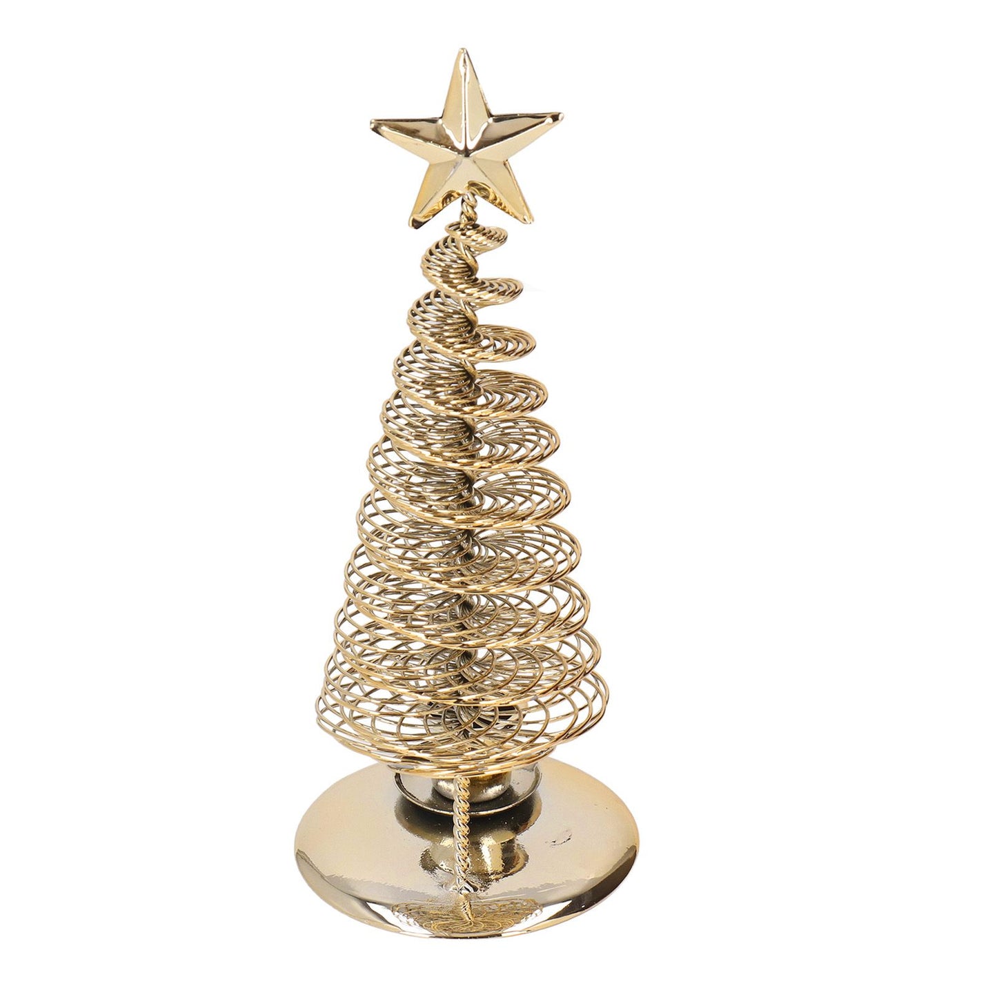 Metal Pine Tree Christmas Tree Tealight Candle Holder Candlestick Ornaments Arab Home Decoration