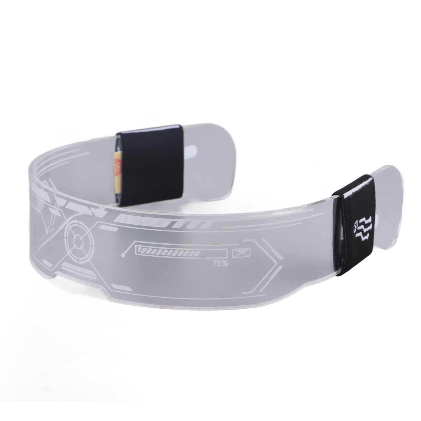 Colorful LED Luminous Glasses with 4 Flashing Modes 7 Adjustable Colors for Party Bar Music Festival Double Control