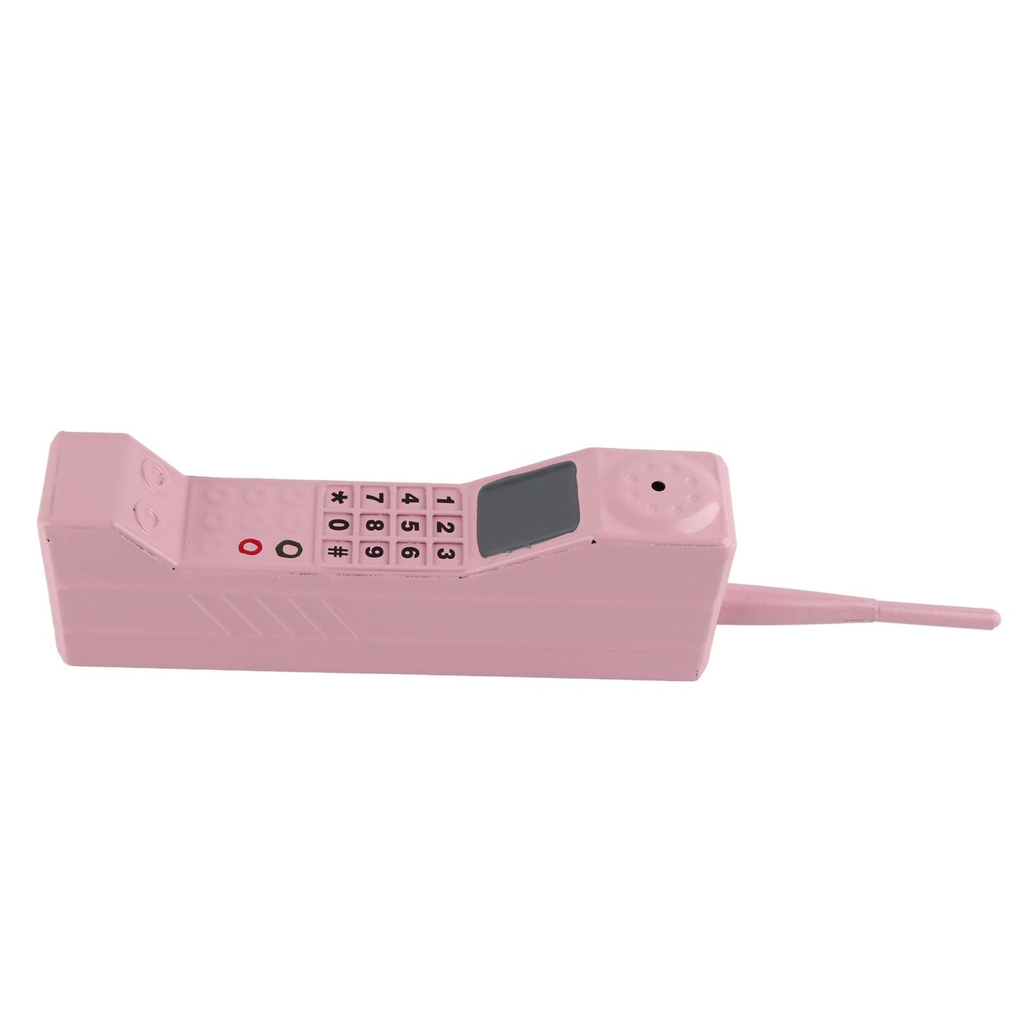 Retro Cellphone Model Old Fashioned Cellular Phone Model Ornament Vintage Simulation Photographic Props for Home Stage Pink
