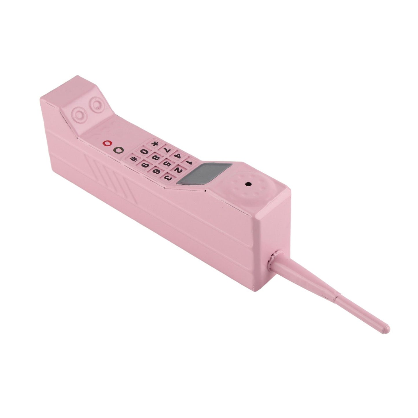 Retro Cellphone Model Old Fashioned Cellular Phone Model Ornament Vintage Simulation Photographic Props for Home Stage Pink