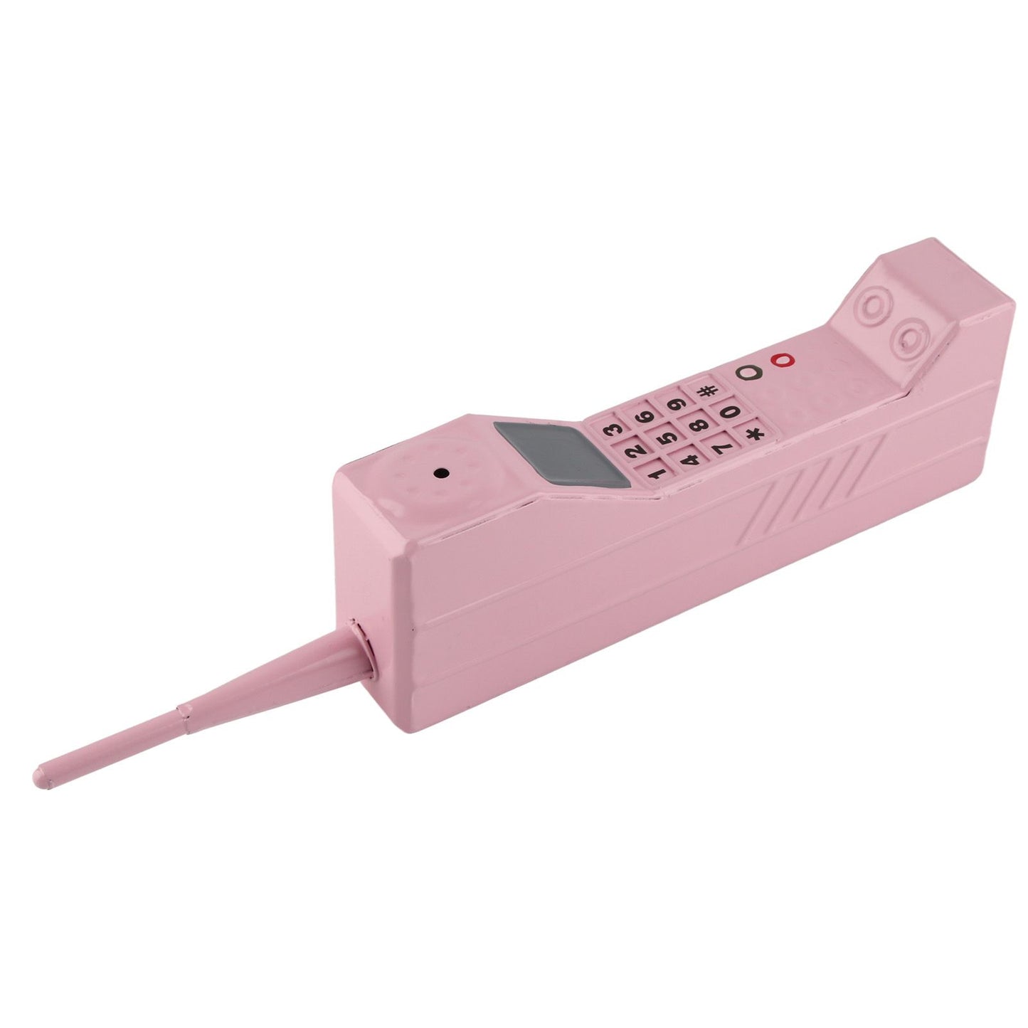 Retro Cellphone Model Old Fashioned Cellular Phone Model Ornament Vintage Simulation Photographic Props for Home Stage Pink
