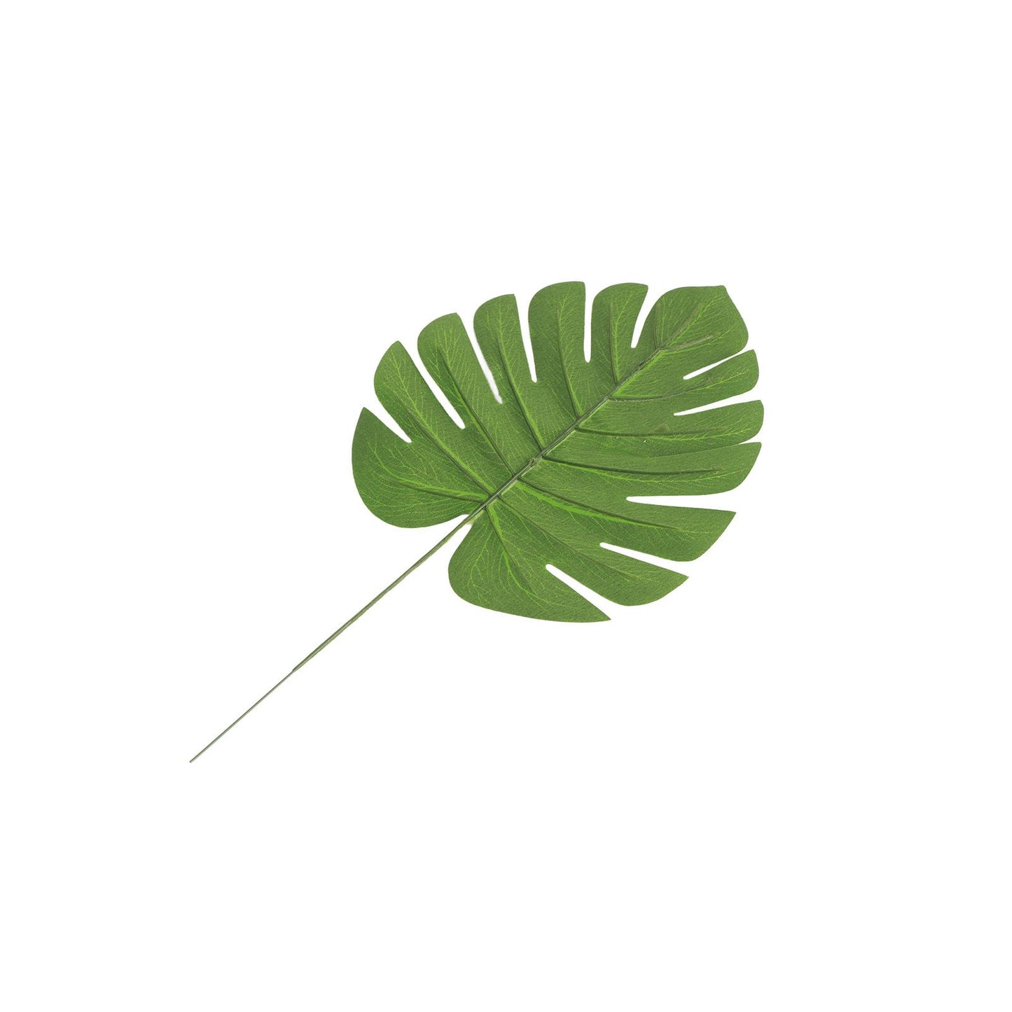 70pcs Simulated Palm Leaves Decorative Practical 10 Kinds Fake Faux Jungle Leaf Set for Home