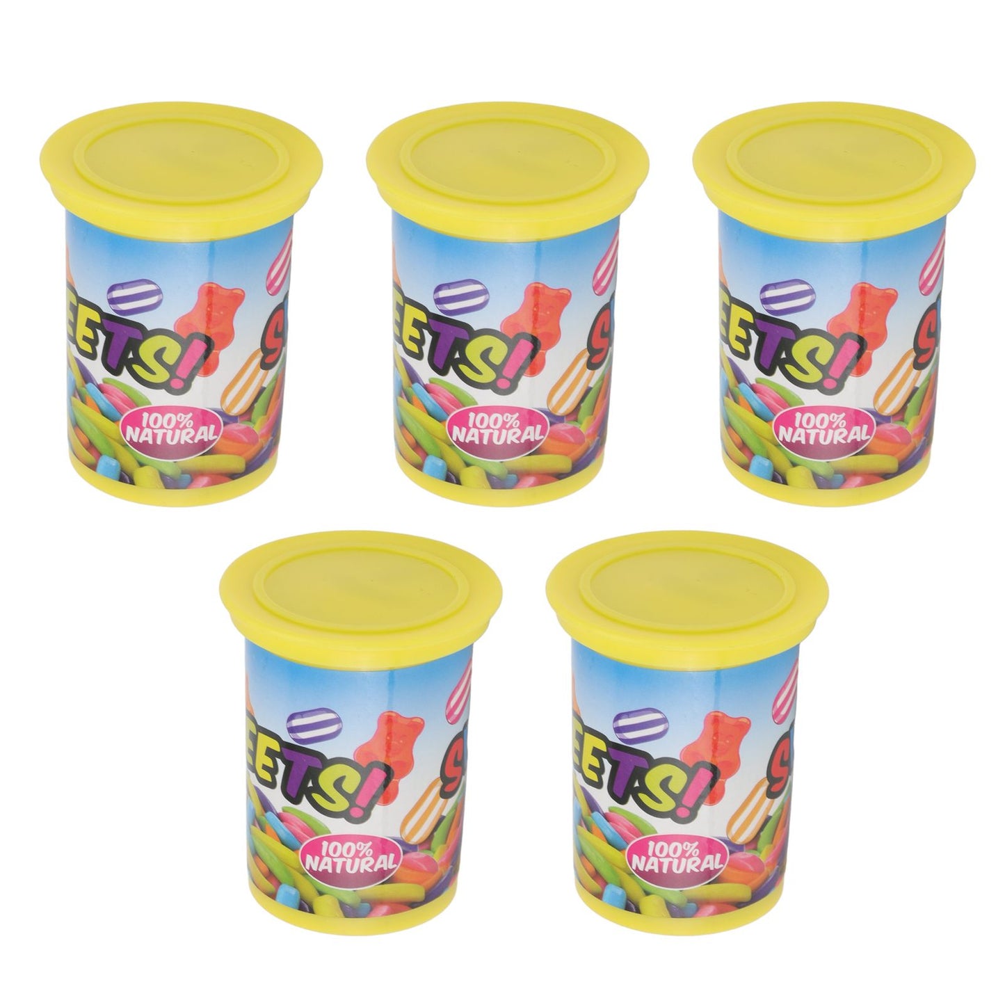 5Pcs Candy Snake Can Prank Jokes Toy Jump Spring Snake Toy Trick Fun Joke Toys for Halloween Carnival Party Supplies 6.1x5cm / 2.4x2.0in
