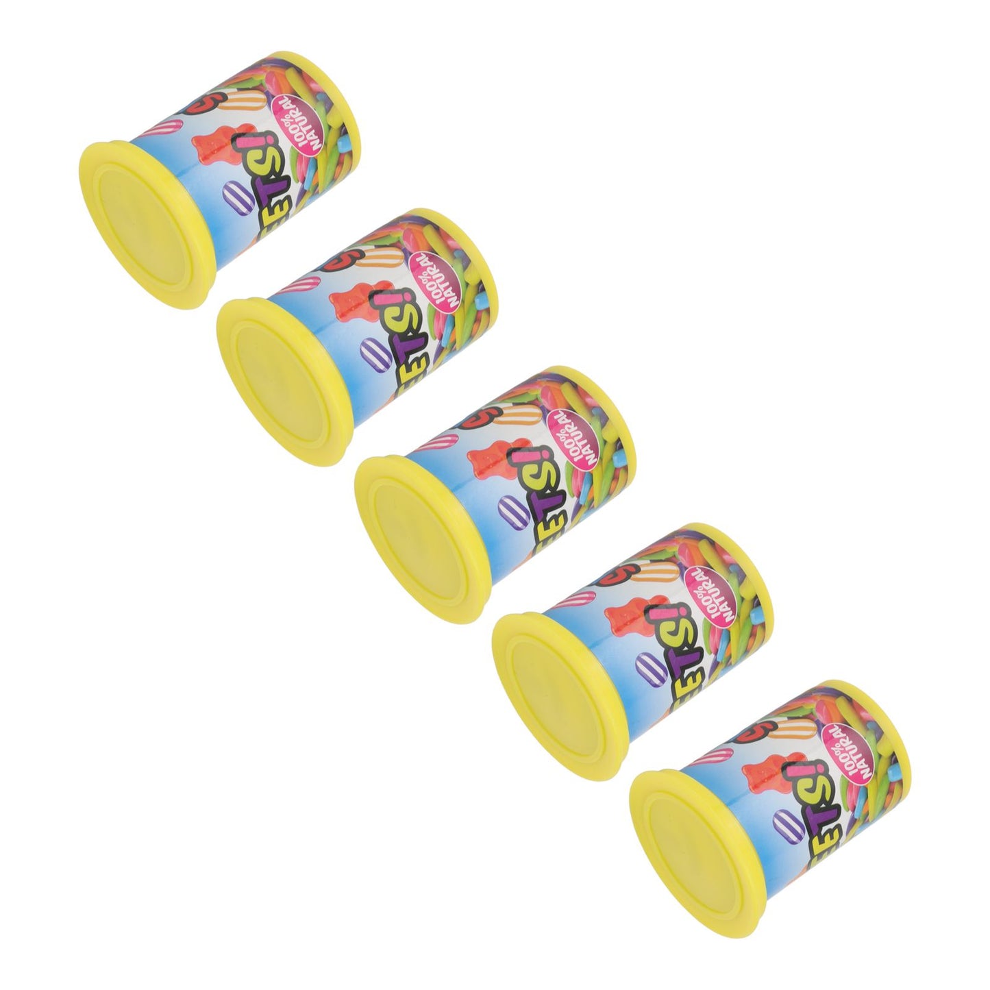 5Pcs Candy Snake Can Prank Jokes Toy Jump Spring Snake Toy Trick Fun Joke Toys for Halloween Carnival Party Supplies 6.1x5cm / 2.4x2.0in