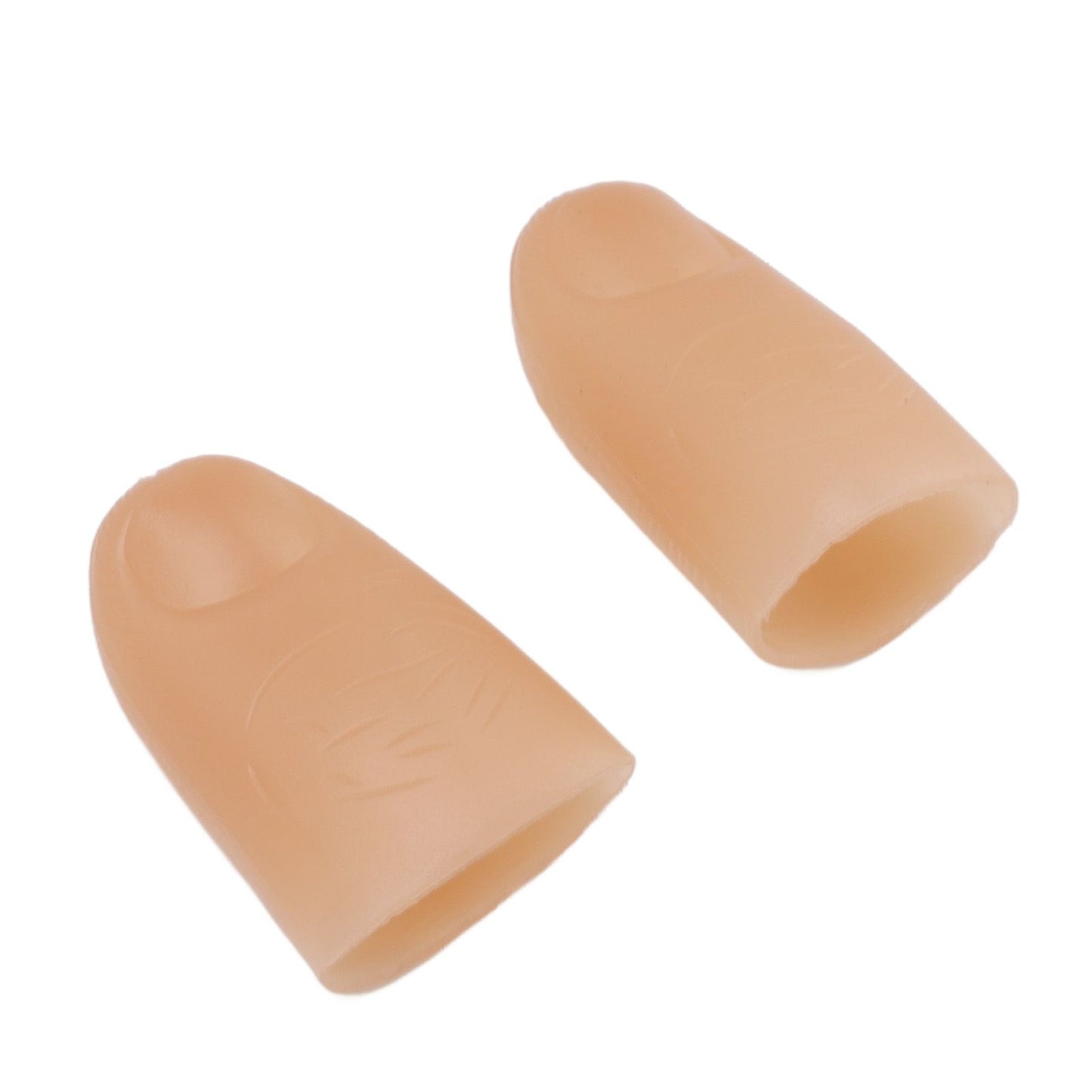5 Pairs Finger Light Up Thumb PVC 3V 40mAh Battery Powered 4.5cm LED Fake Finger Lights for Performance Prop Colorful