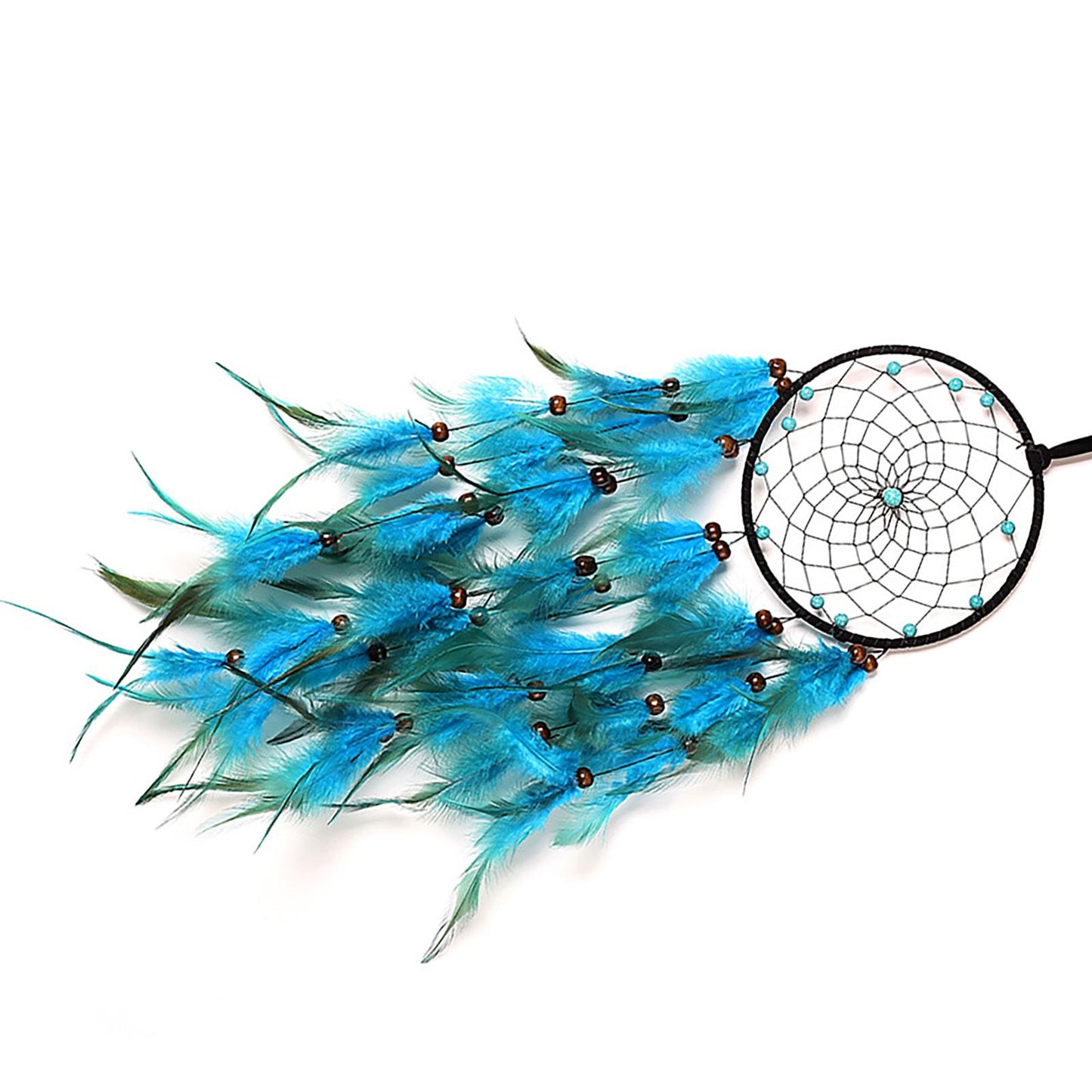 Wall Hanging Dream Catcher with Light Feather Wind Chime Decorative Lamp Home Furnishing Decoration