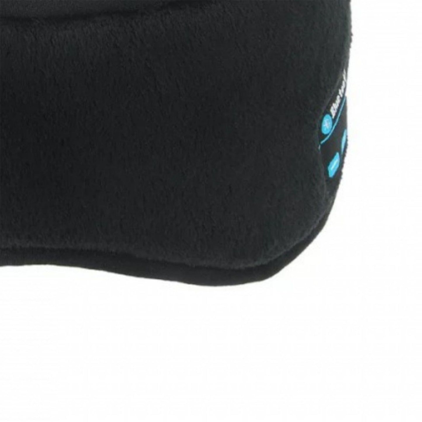 Smart Eye Mask Wireless Bluetooth 5.0 Music Communication Light Shading for Sleep Black