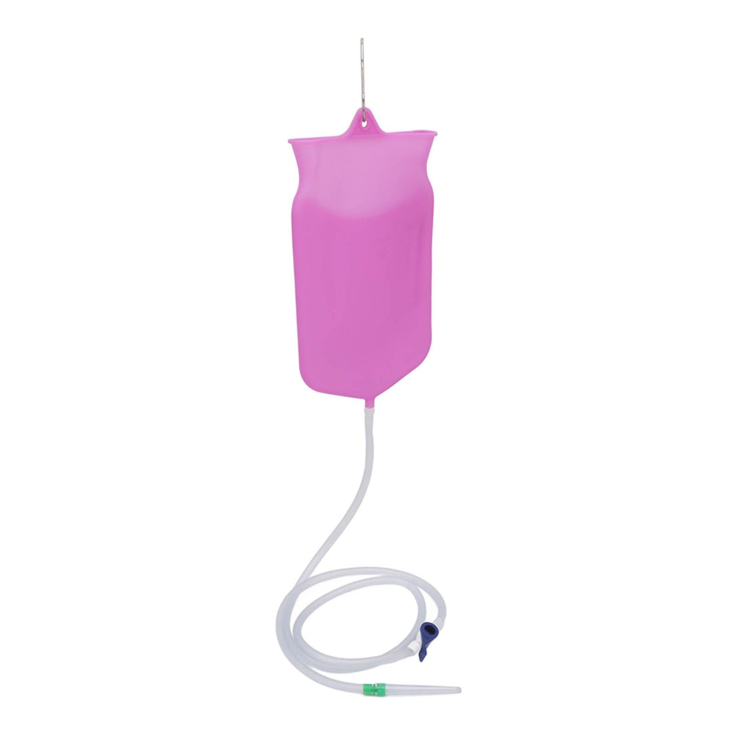 Enema Bag Kit Professional Reusable Silicone BPA Free 2L Coffee Enema Bag Kit for Health Care