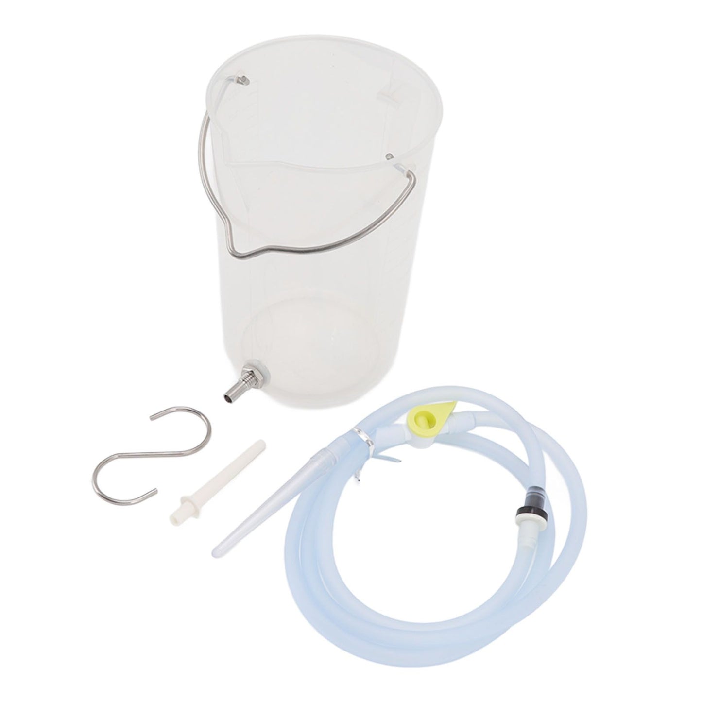 Coffee Enema Bucket 2L Plastic Portable Household Adjustable Flow Enema Set for Constipation Relief