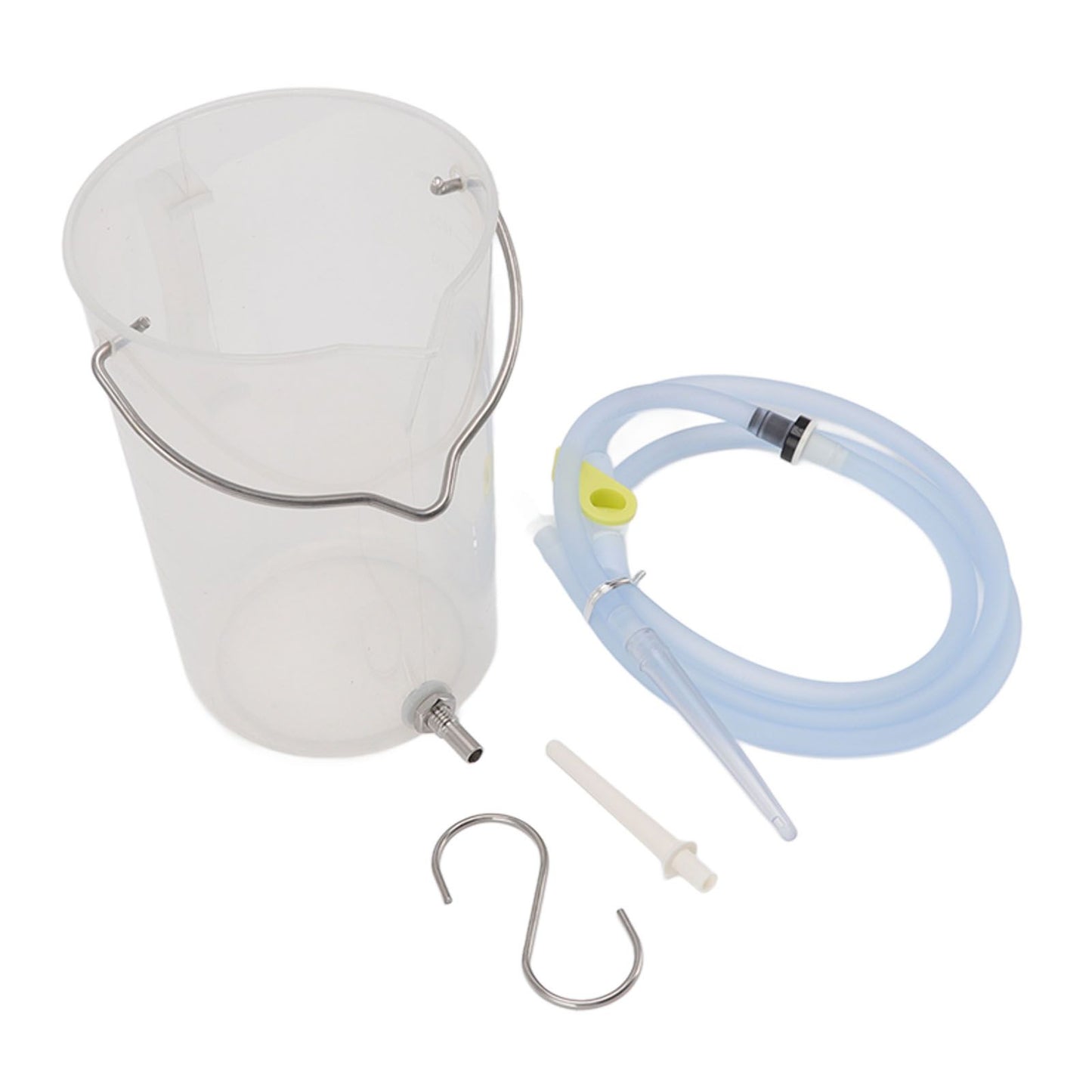 Coffee Enema Bucket 2L Plastic Portable Household Adjustable Flow Enema Set for Constipation Relief