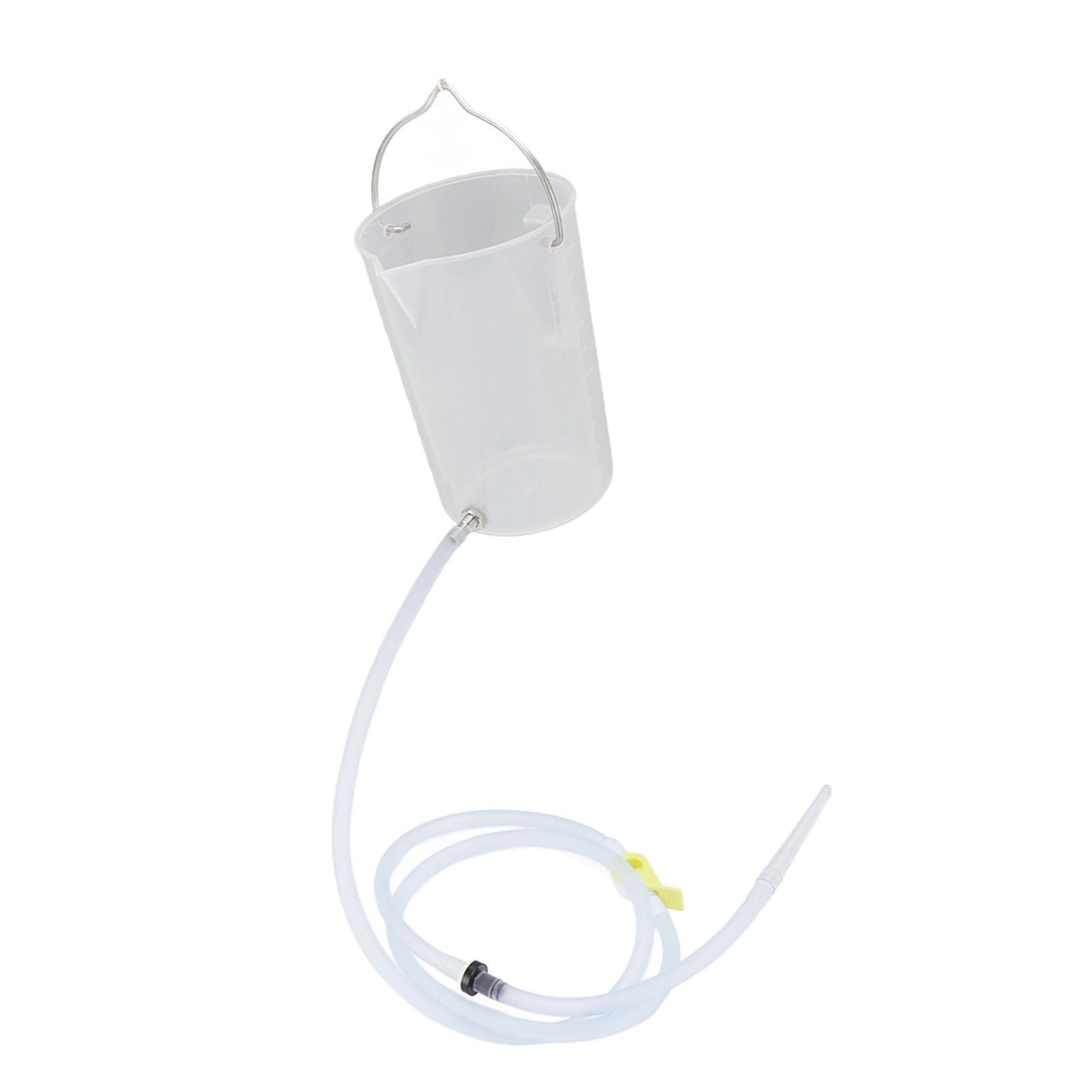Coffee Enema Bucket 2L Plastic Portable Household Adjustable Flow Enema Set for Constipation Relief