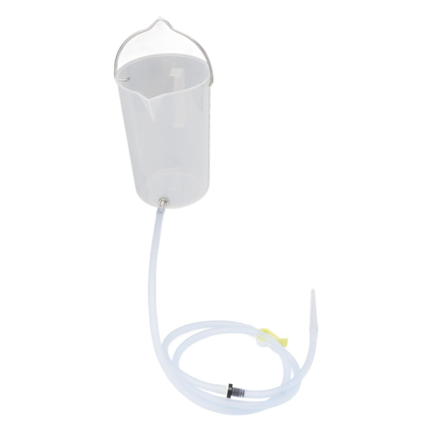 Coffee Enema Bucket 2L Plastic Portable Household Adjustable Flow Enema Set for Constipation Relief
