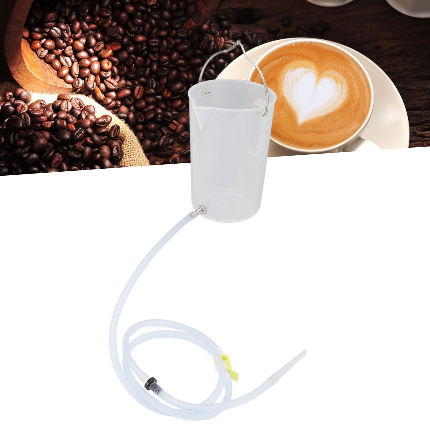 Coffee Enema Bucket 2L Plastic Portable Household Adjustable Flow Enema Set for Constipation Relief