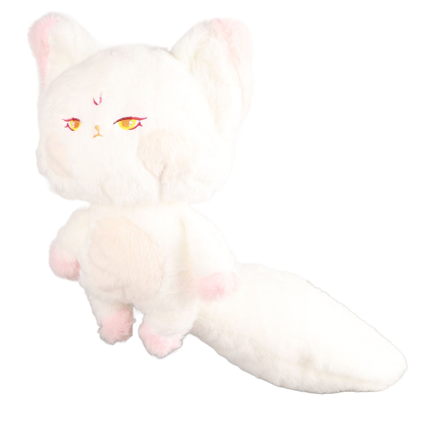 Fox Doll Cute Style Soft Plush Material Stuffed Cartoon Animal Toy for Kids Birthday Present Golden Eye Full Length 60cm