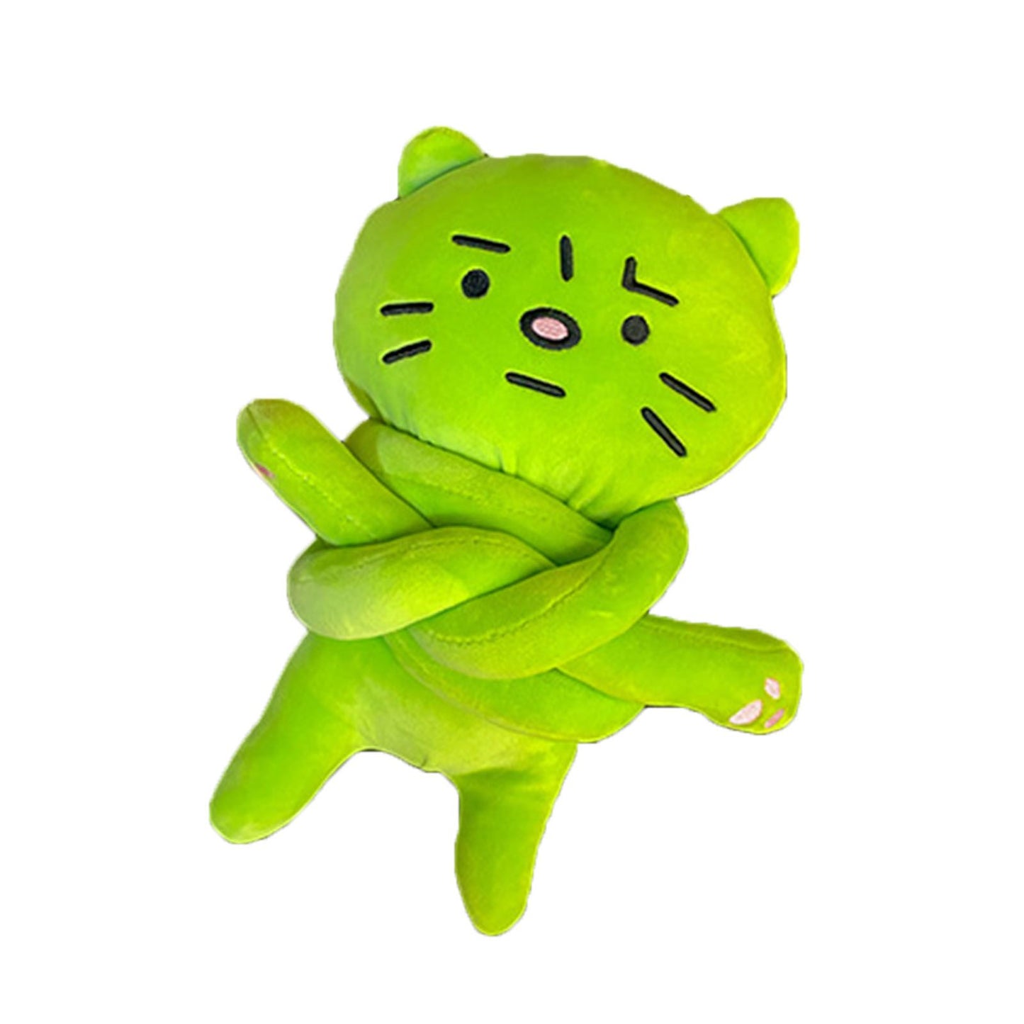 Plush Toy Shoulder Bag Cartoon Long Arm Anxiety Kitty Plush Purse Bag for Shopping Traveling