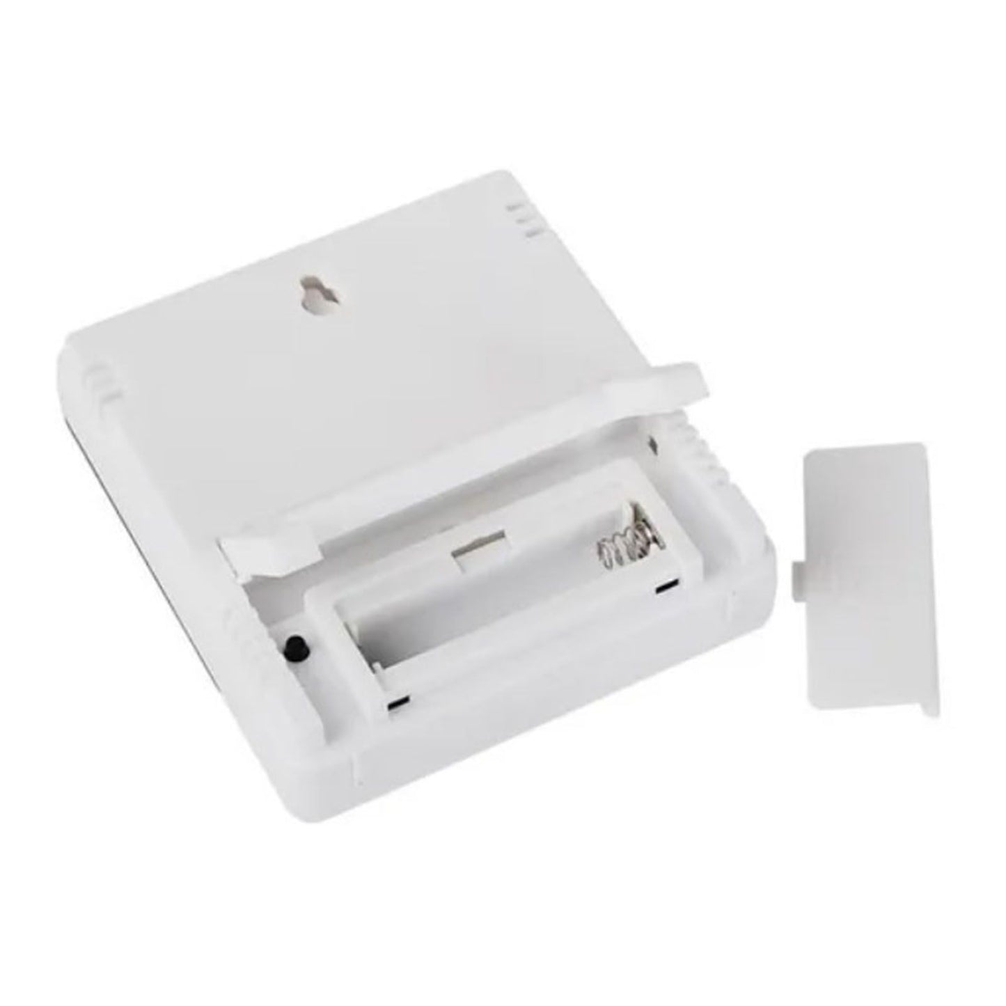 Mini Digital Thermometer Hygrometer Clock Indoor Room Temperature Humidity Gauge Meter Monitor