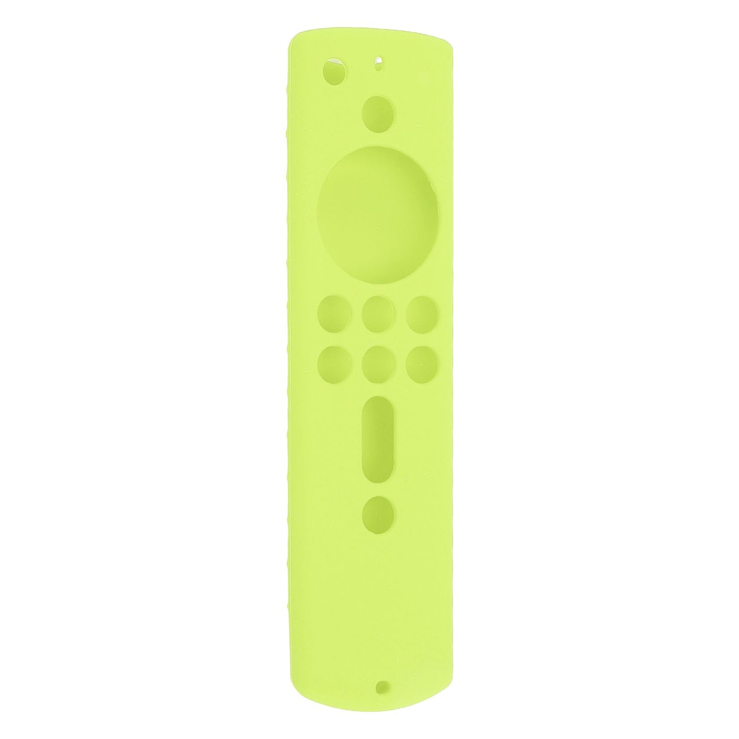 Silicone Protective Case for Fire TV Stick 4K 2018 Remote Control Shockproof Anti Slip Protective Cover Fluorescent Green