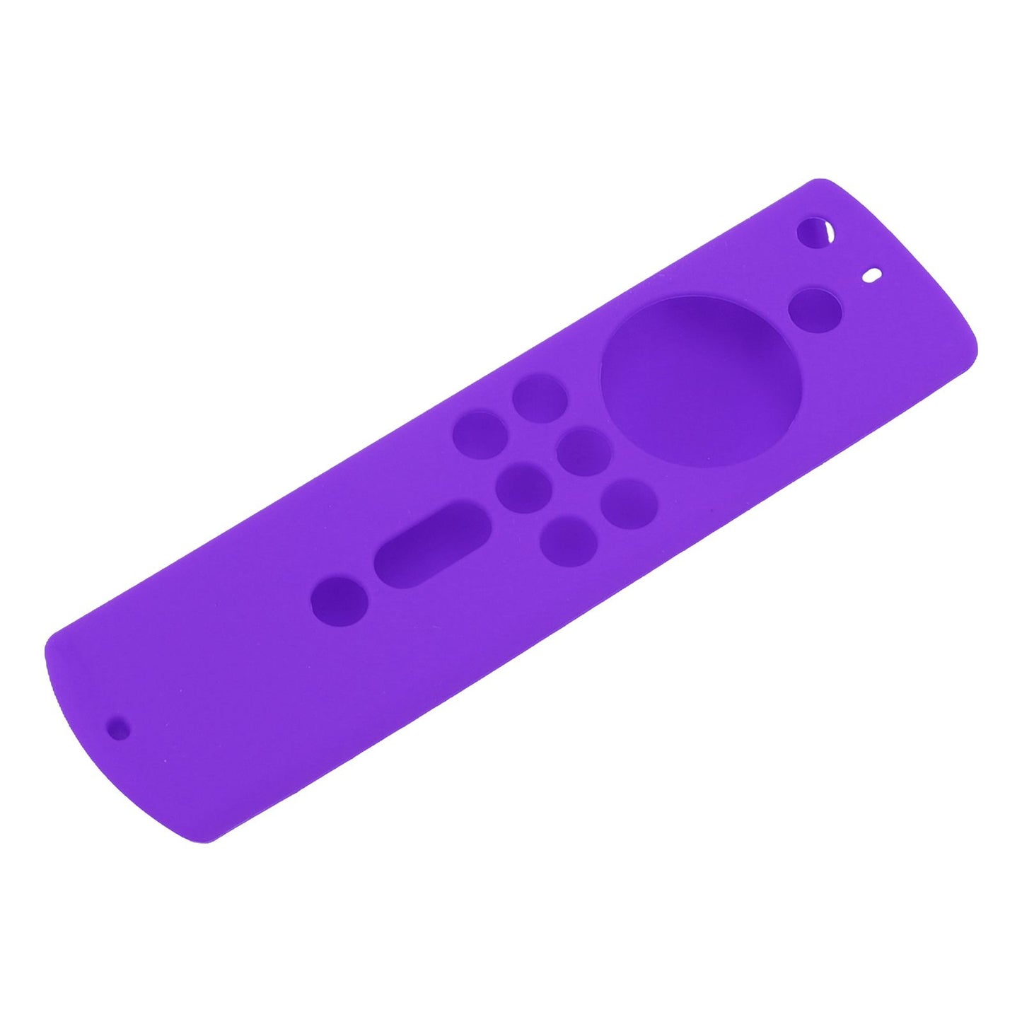 Silicone Protective Case for Fire TV Stick 4K 2018 Remote Control Shockproof Anti Slip Protective Cover Purple