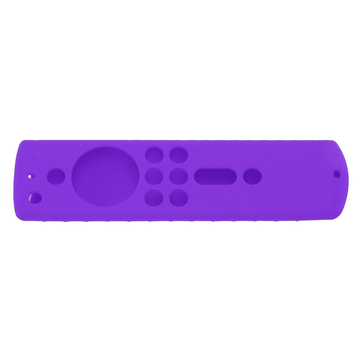 Silicone Protective Case for Fire TV Stick 4K 2018 Remote Control Shockproof Anti Slip Protective Cover Purple