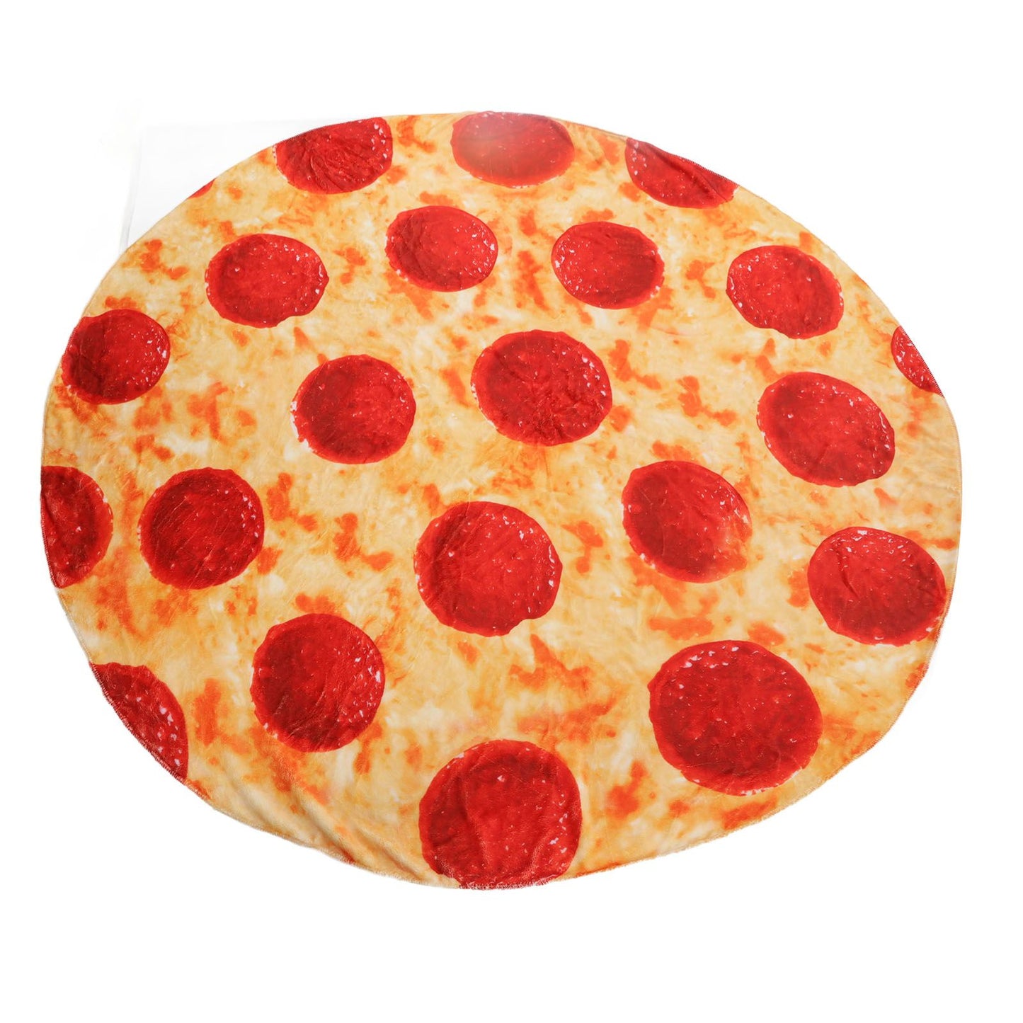 Pizza Blanket for Adults and Kids Soft Flannel Throw Blanket Comfortable Vivid Funny Food Throw for Home