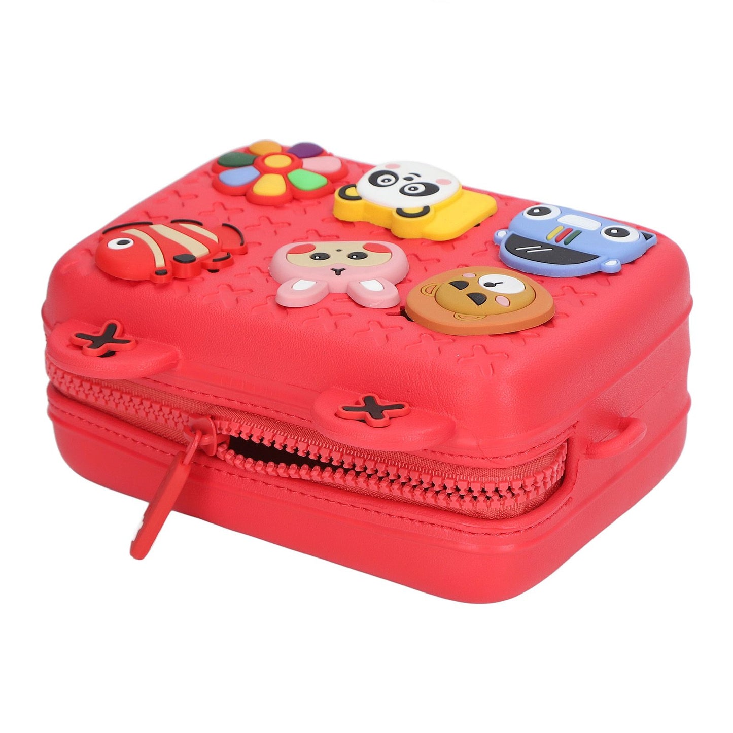 Cartoon Camera Shoulder Bags Children's Camera Protector Bag for Kids Birthday Gift Red