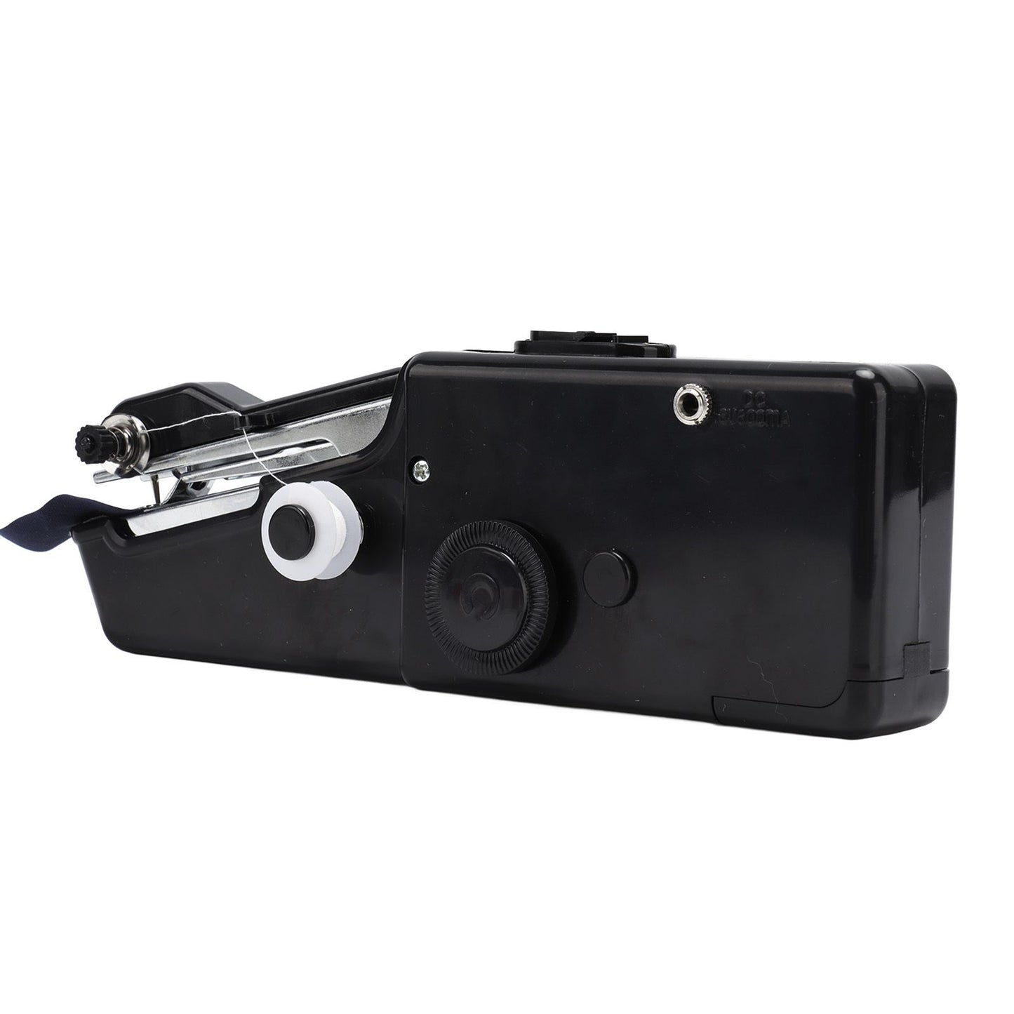 Handheld Sewing Machine Smoothing Stitching Portable Electric Sewing Tool for Home Travel Black
