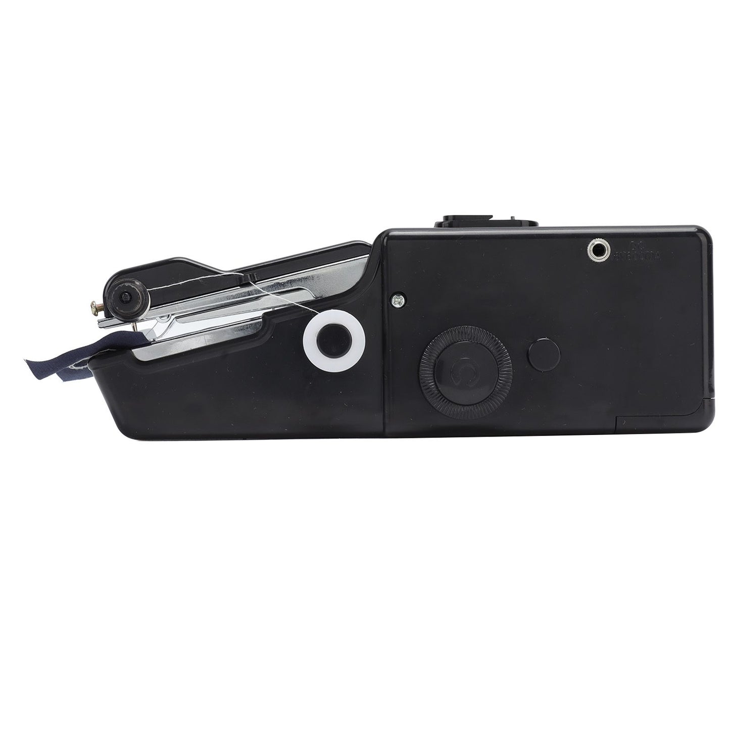 Handheld Sewing Machine Smoothing Stitching Portable Electric Sewing Tool for Home Travel Black