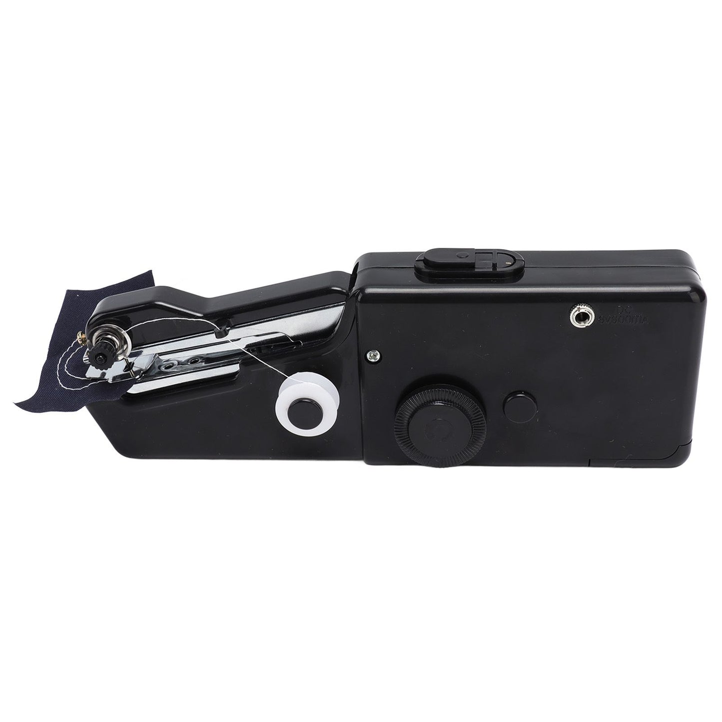 Handheld Sewing Machine Smoothing Stitching Portable Electric Sewing Tool for Home Travel Black