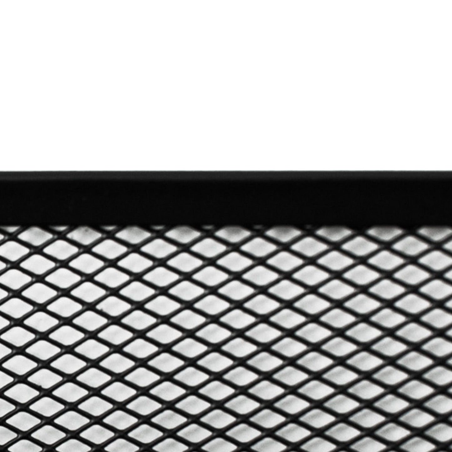 5 Tier Wall File Organizer Vertical Placement Glossy Edges Wall Mount File Holder with Hanging Hole for Office Black