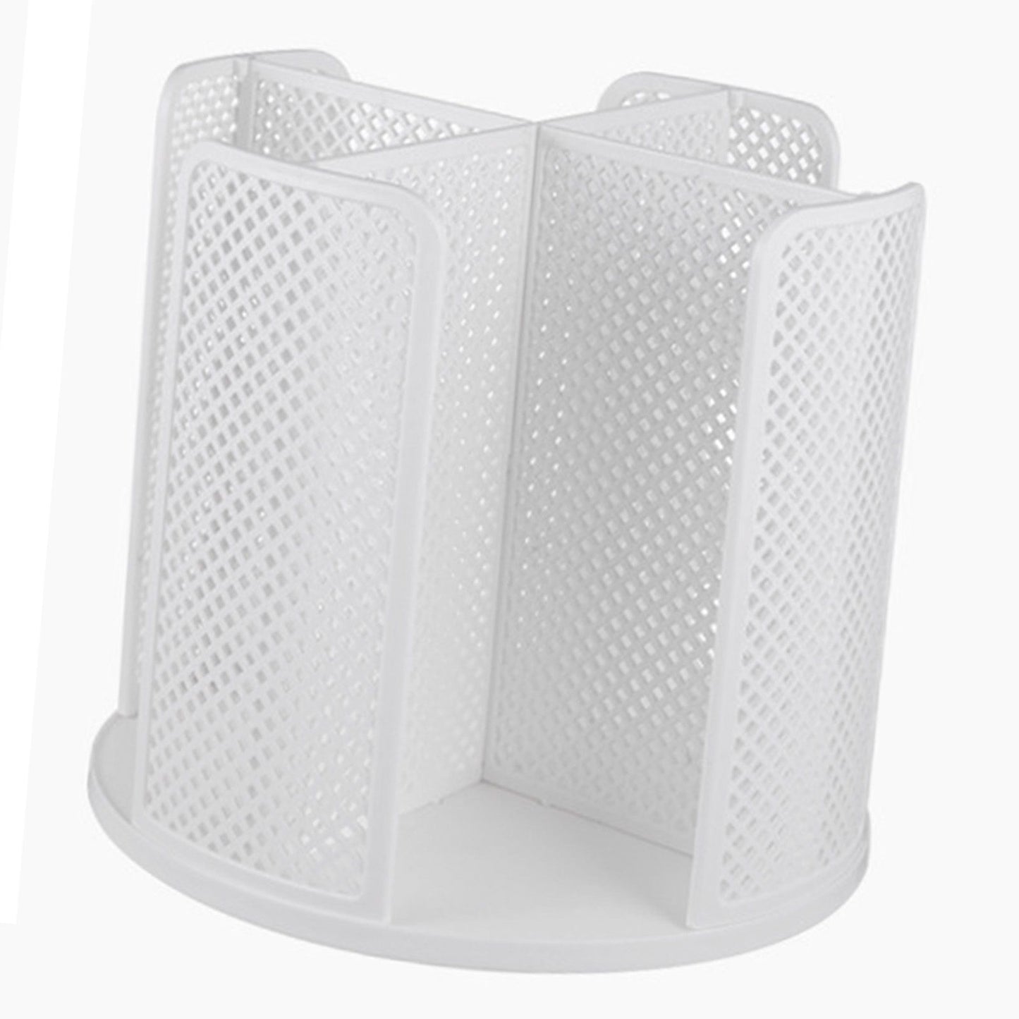 Disposable Cup Storage Organizer 4 Compartment 360 Degree Rotating Coffee Cup Dispenser for Coffee Shops Dessert Stores