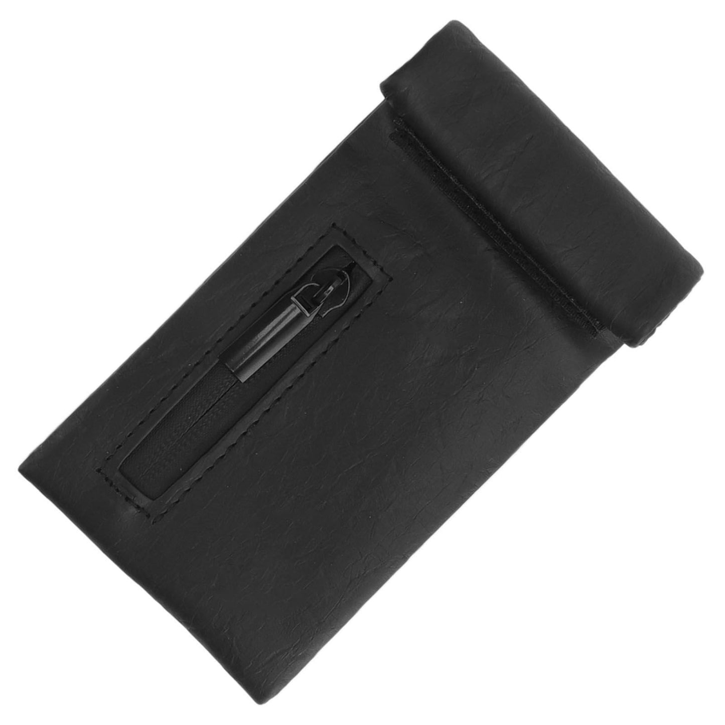 Smell Proof Bag PU Leather Waterproof Multipurpose Storage Bag for Outdoor Travel Trip Odor Proof Stash Bag