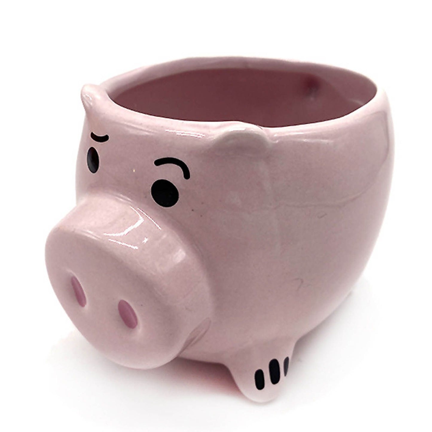 3D Pig Coffee Mug Novelty Pink Cute Pig Ceramic Coffee Tea Mug Funny Porcelain Water Cup for Home Indoor