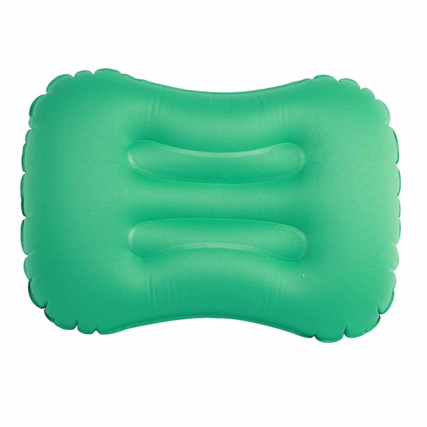 Inflatable Pillow Curved Structure Self Inflating Foldable Portable Inflatable Camping Travel Pillow for Indoor Outdoor