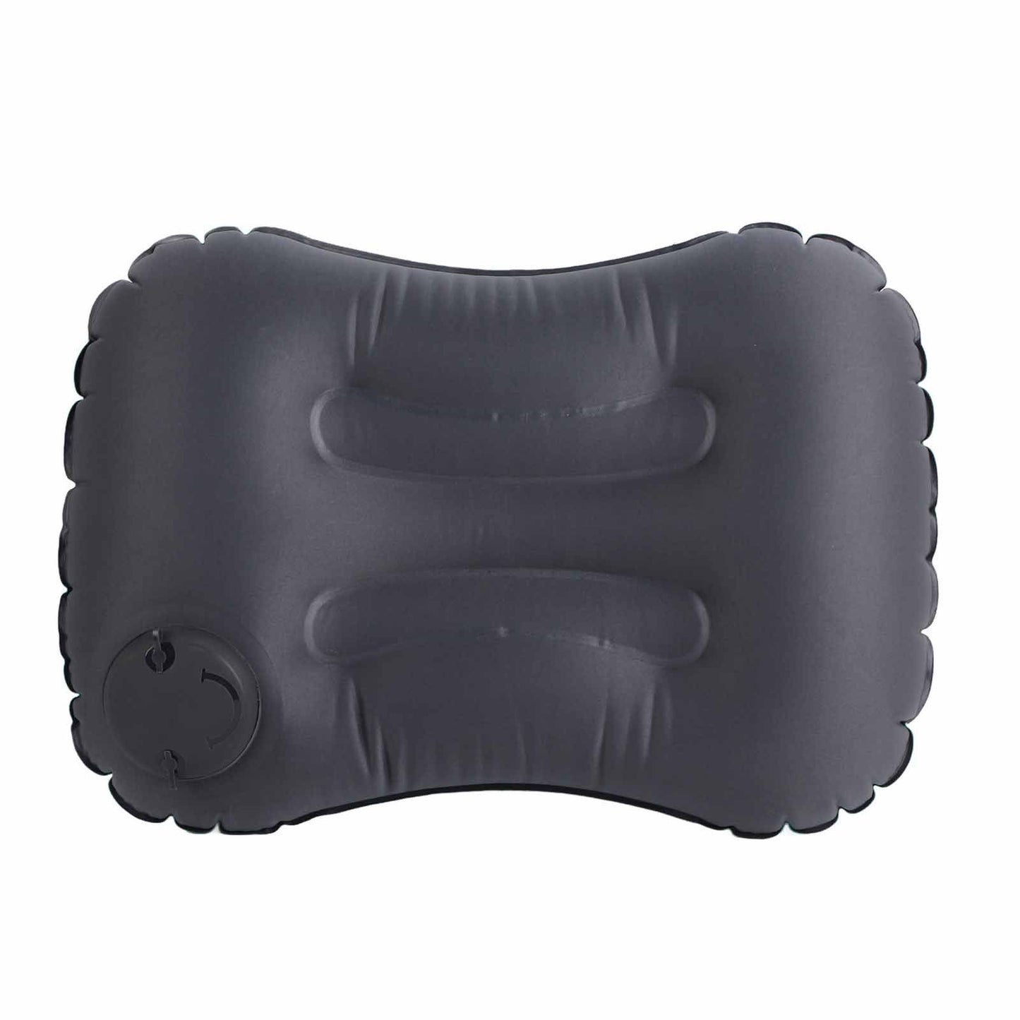 Inflatable Pillow Curved Structure Self Inflating Foldable Portable Inflatable Camping Travel Pillow for Indoor Outdoor