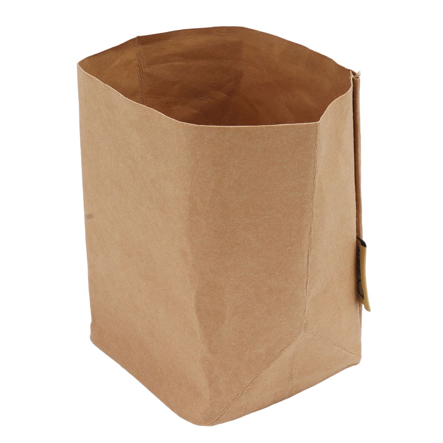 Washed Kraft Paper Bag Waterproof Flowerpot Food Storage Bag for Holding Food Fruits Vegetables Household Sundries M