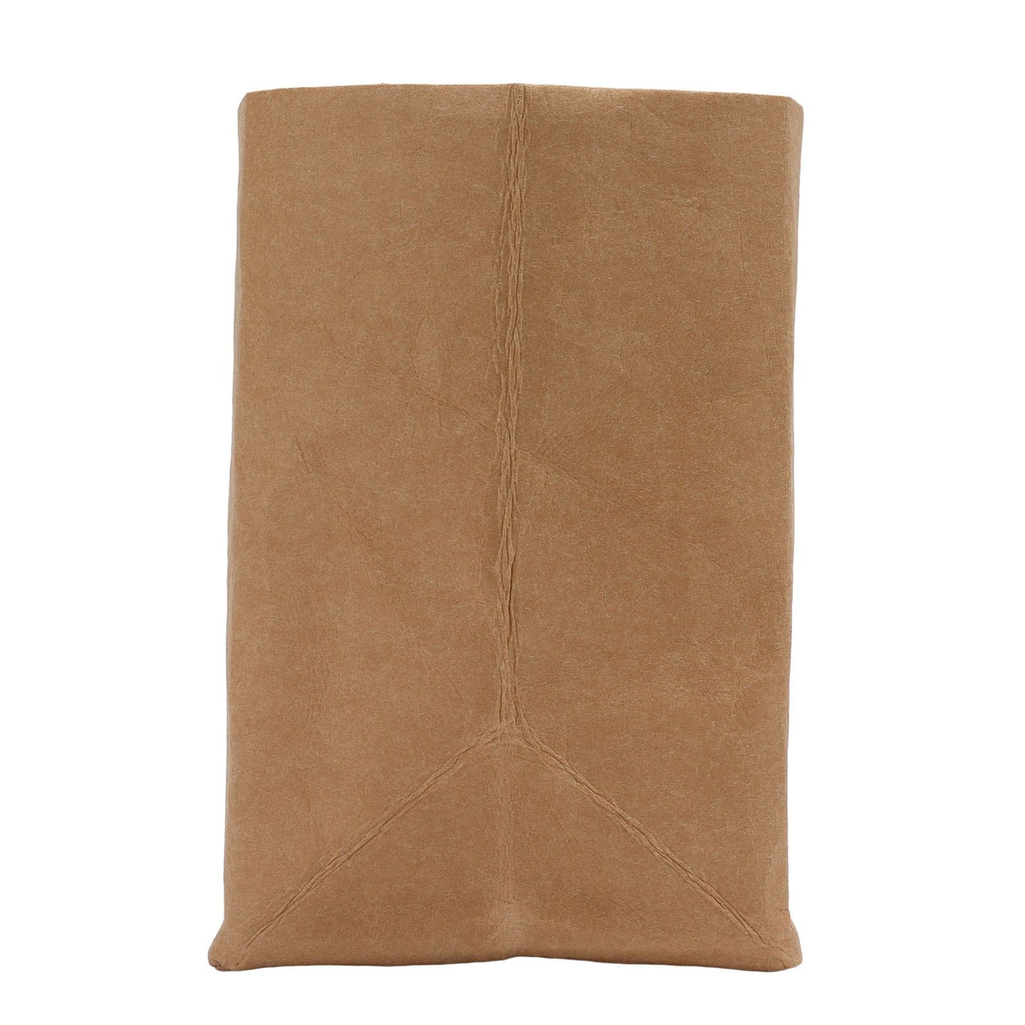 Washed Kraft Paper Bag Waterproof Flowerpot Food Storage Bag for Holding Food Fruits Vegetables Household Sundries L
