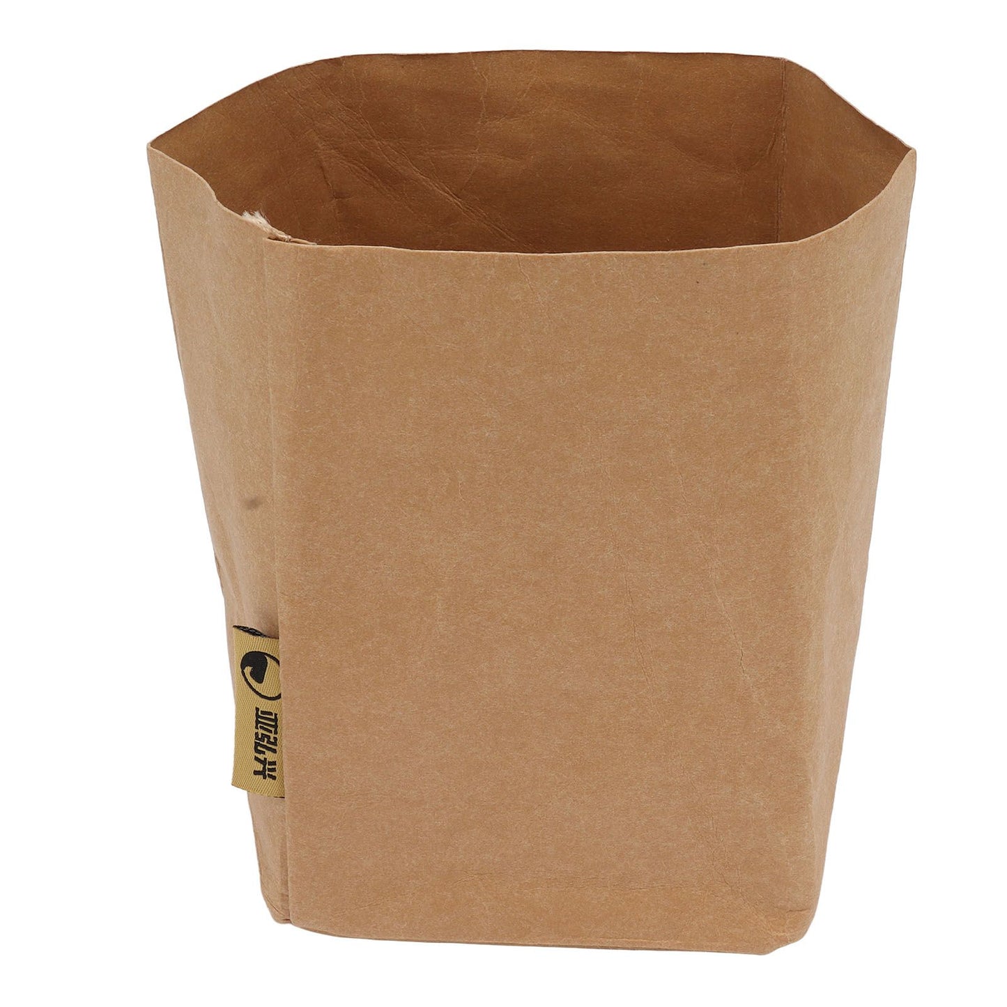 Washed Kraft Paper Bag Waterproof Flowerpot Food Storage Bag for Holding Food Fruits Vegetables Household Sundries XL