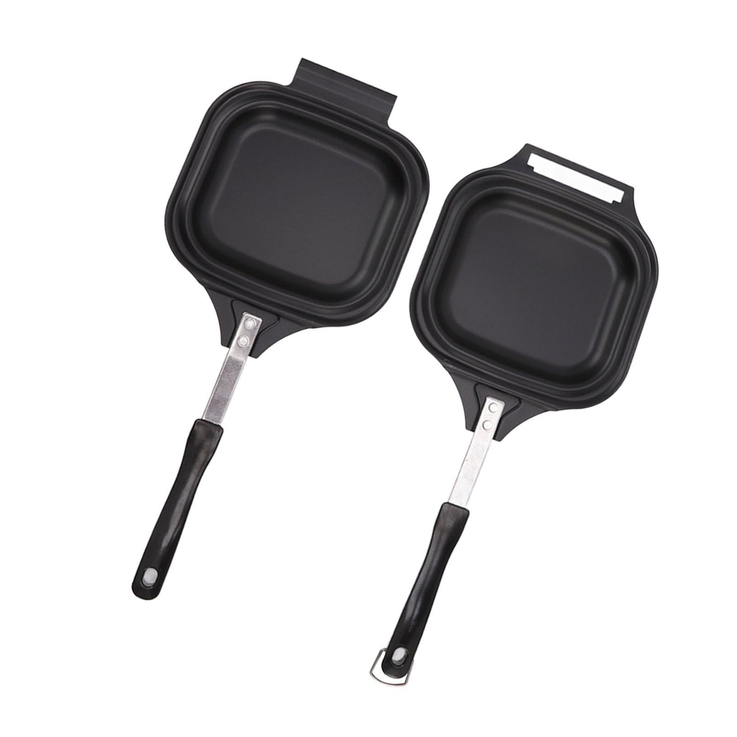 Frying Pan Even Heating Easy Cleaning Double Sided Iron Pancake Pan for Restaurants Home