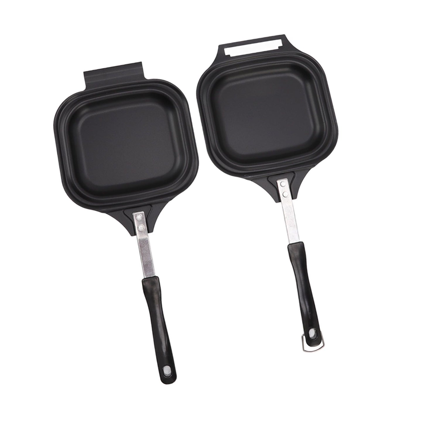 Frying Pan Even Heating Easy Cleaning Double Sided Iron Pancake Pan for Restaurants Home