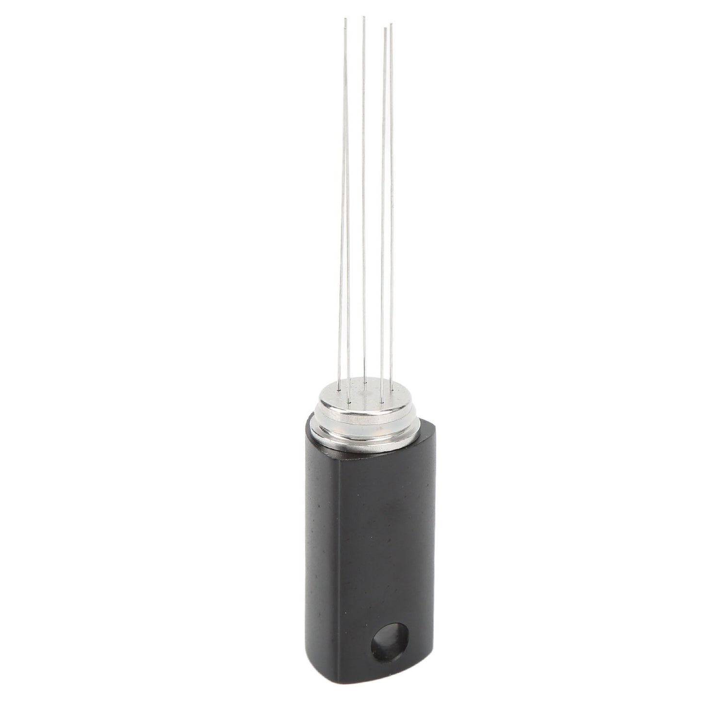 Coffee Stirrer Tool Stainless Steel Portable Coffee Needle Distributor For Italian Coffee Maker Black