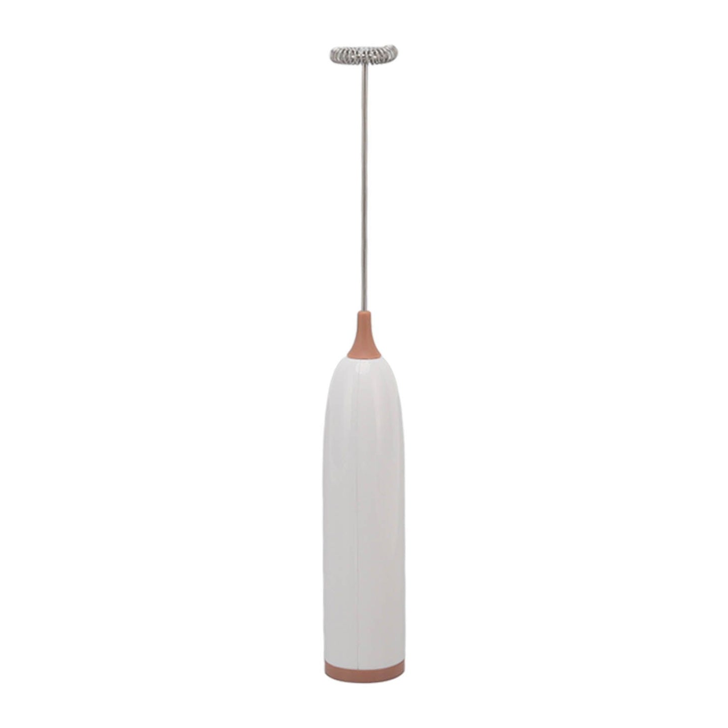 Household Electric Milk Frother Automatic Handheld Milk Foam Maker Coffee Stirring Bar Kitchen Drink Foamer White Coffee