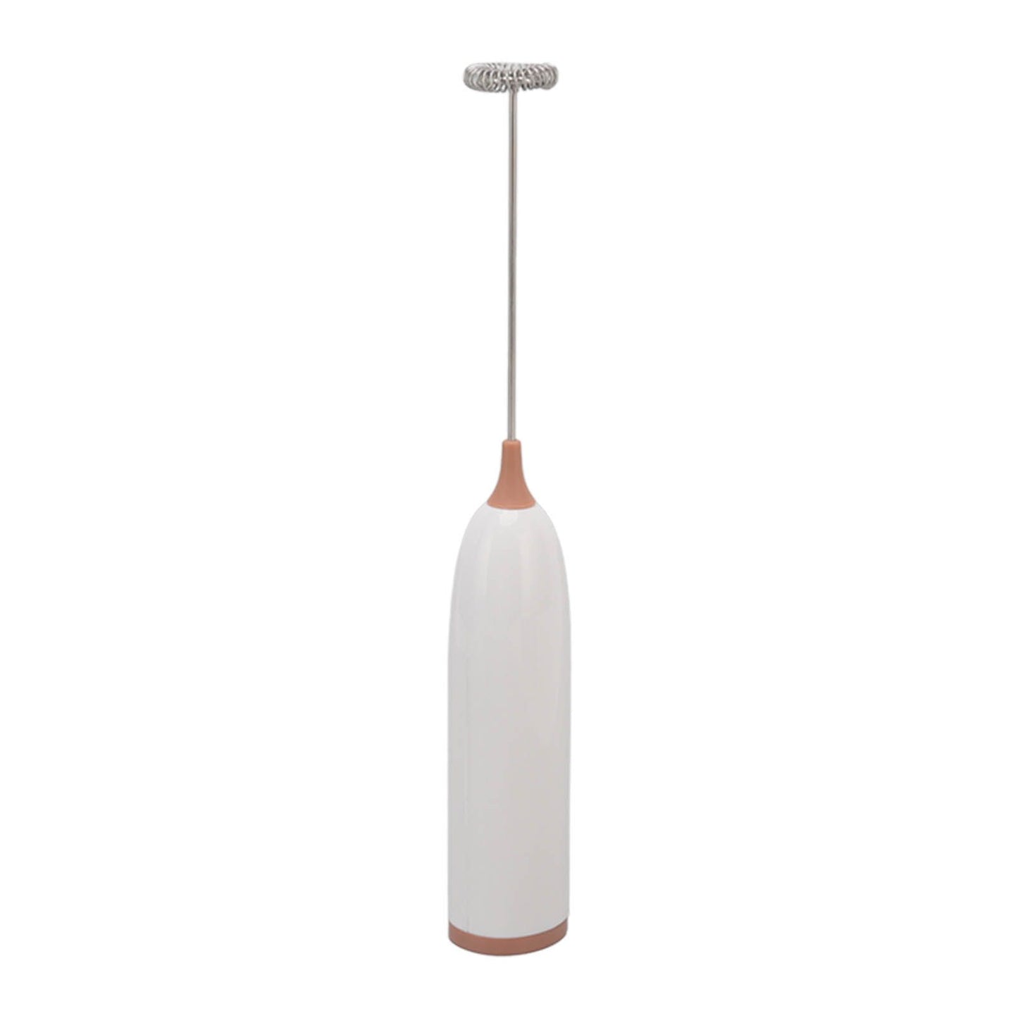 Household Electric Milk Frother Automatic Handheld Milk Foam Maker Coffee Stirring Bar Kitchen Drink Foamer White Coffee
