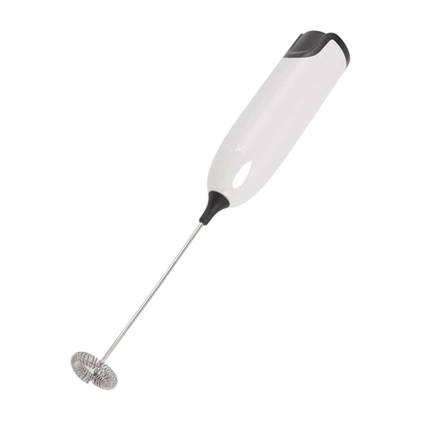 Household Electric Milk Frother Automatic Handheld Milk Foam Maker Coffee Stirring Bar Kitchen Drink Foamer White Black